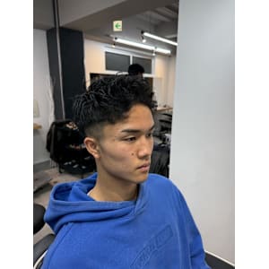 大宮/カット/短髪/毛流れ/センターパート