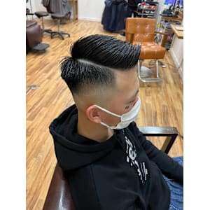 ハードパートスキンフェードカット - hair studio Romeo【ロメオ】掲載中
