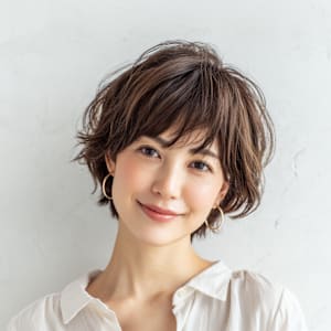 重さを残しつつ柔らかくふんわりショート