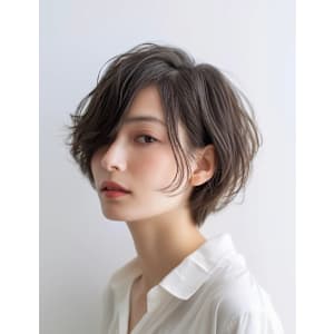 ショート風の軽やかナチュラルスタイル