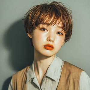 すっきり軽やかなベリーショートスタイル