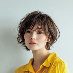 カジュアルで柔らかさを感じる、軽やかスッキリショート