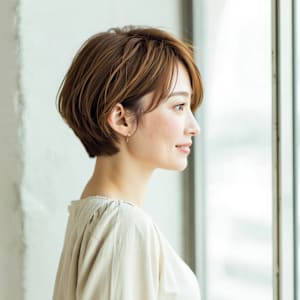 軽やかでふんわり揺れるグラボブショート