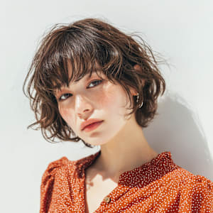 耳下でふんわり魅せる柔らかパーマボブ - hair green百合ヶ丘【ヘア グリーン ユリガオカ】掲載中