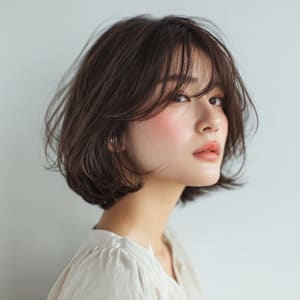 色っぽ可愛い抜け感たっぷりの無造作ショートボブ - hair green百合ヶ丘【ヘア グリーン ユリガオカ】掲載中