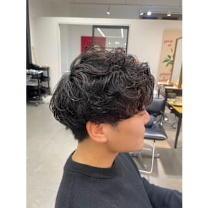 メンズカット/メンズカジュアル/メンズパーマ/ゆるふわパーマ