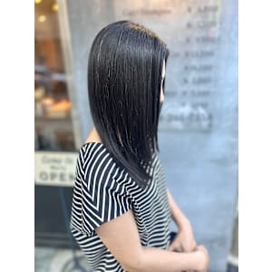 髪質改善ストレート×ナチュラルレイヤー