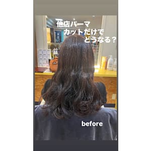 ローレイヤーウェーブスタイル