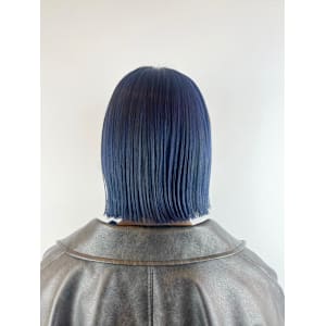 ディープブルー/切りっぱなしボブ/20代30代 - Hair Design Angelo cafe【ヘアデザイン アンジェロカフェ】掲載中