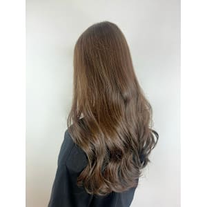 ベージュカラー/ロングスタイル/20代30代40代