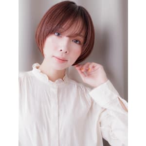 チェリーレッド艶感ボルドーカラー小顔丸みショート30代40代 - COVER HAIR bliss【カバーヘア ブリス】大宮/大宮西口店【カバー ヘア ブリス オオミヤ オオミヤニシグチテン】掲載中