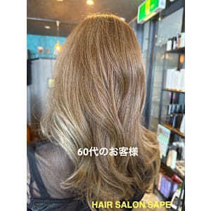 HAIR SALON SAPE 【ヘアサロン サップ】×ス