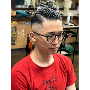 サイドパート 本厚木床屋 本厚木バーバー