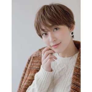 大人風ナチュラルショート