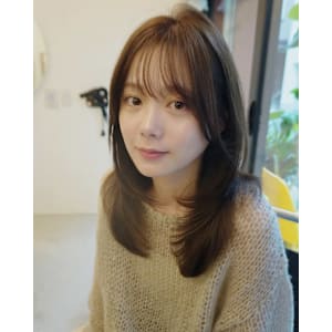 レイヤーカット/レイヤー/顔周り/ミディアム/ボブ/ショート