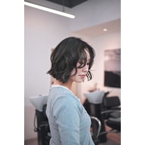 オリーブグレージュ/ボブ