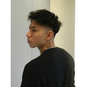 スキンフェード/アップバング/多賀城/利府/塩釜 - BARBER vivre25【ヴィブル】 | 多賀城市・完全個室のモダン理容室【ヴィブル】掲載中