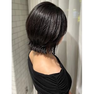 【ChaoMICHI sachika】外ハネボブ グレージュ