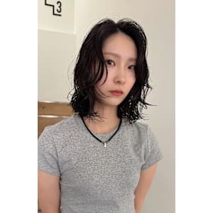 ミディアムパーマ