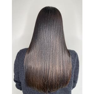 髪質改善プレミアムストレート＋スモーキートパーズ