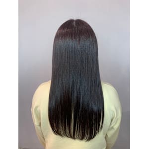 髪質改善プレミアムストレート＋ブルーブラック - ameri love hair【アメリラブヘアー】掲載中