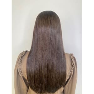 髪質改善プレミアムストレート＋ベージュ
