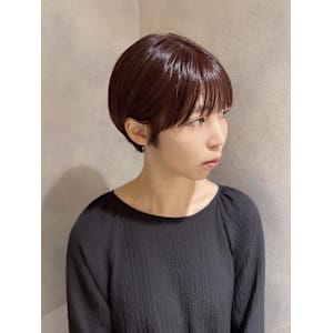 マッシュショート×前髪あり×暖色カラー×横浜×30代20代 - FACE。石川町【フェイスイシカワチョウ】掲載中