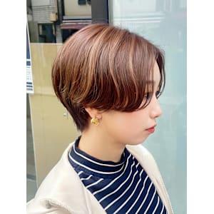 ハンサムショート×ハイライトカラー×秋カラー×横浜 - FACE。石川町【フェイスイシカワチョウ】掲載中