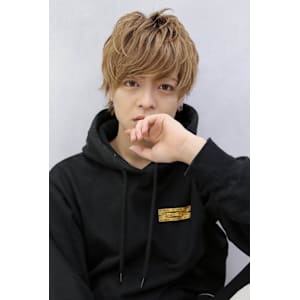 ナチュラルマッシュ×レイヤー/メンズ