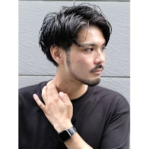 大人ツーブロックセンターパートスタイル - INCEPTION  GINZA 銀座【インセプション】掲載中