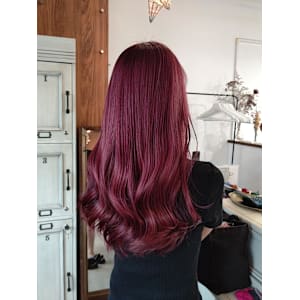 大人可愛い/ワインレッドカラー♪