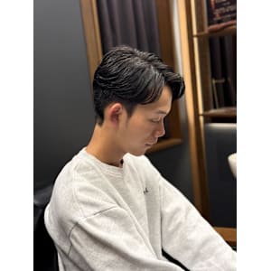 メンズ　パーマ　毛流れ　フェザー - 銀座shino【ギンザ シノ】掲載中