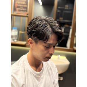 メンズ　パーマ　ビジネス　シチサン - 銀座shino【ギンザ シノ】掲載中