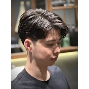 メンズ　ビジネスパーマ　刈り上げシチサン - 銀座shino【ギンザ シノ】掲載中