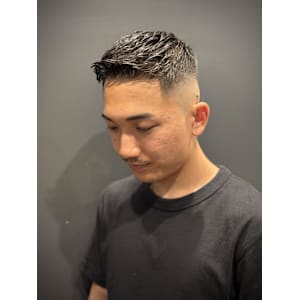 メンズ　スキンフェード　アップバング - 銀座shino【ギンザ シノ】掲載中