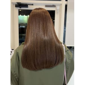 アッシュ＆オリーブで作るブラウン