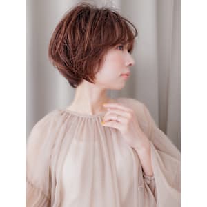 ピンクベージュボルドーカラー小顔マッシュパーマ30代40代 - COVER HAIR bliss【カバーヘア ブリス】戸田公園/戸田公園西口店【カバーヘアブリス トダコウエン トダコウエンニシグチテン】掲載中