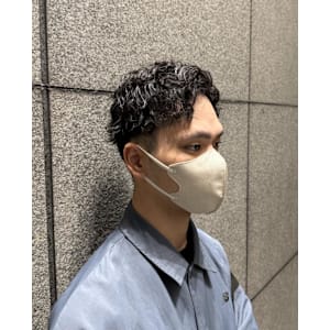 銀座　理容室　ビジネスパーマ