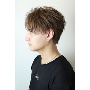 ブラウンベージュセンターパート