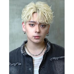 シャドウフェザーショートセンターパート