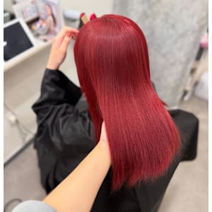 レッドカラー/ブリーチあり/ツヤ髪 - ao. 渋谷/表参道 ダブルカラー・ハイトーン・髪質改善【アオ】【アオ シブヤ オモテサンドウ ダブルカラー ハイトーン カミシツカイゼン】掲載中