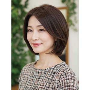 40-50代にオススメ★リフトアップレイヤーボブ