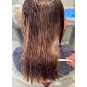 カット×髪質改善カラー