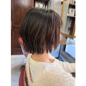 ボブ×レイヤースタイル