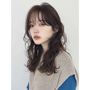 くすみブルー/ニュアンスカラー/暗めカラー/グレージュ