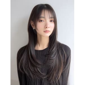 レイヤーカット/三宮駅/韓国/髪質改善/縮毛矯正/ダブルカラ