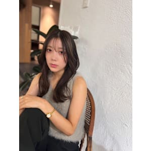 美髪ロングレイヤー　髪質改善