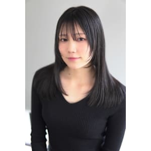 似合わせカット　美髪ロングレイヤー　縮毛矯正