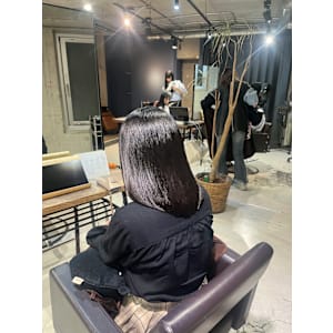 髪質改善×ストレート×カット【AInoa Hanare】 - 髪質改善ヘアエステサロン AInoa Hanare 綾瀬【アイノア ハナレ】【カミシツカイゼンヘアエステサロン アイノア ハナレ アヤセ】掲載中