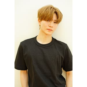 men's 王道ハイトーンセンターパート